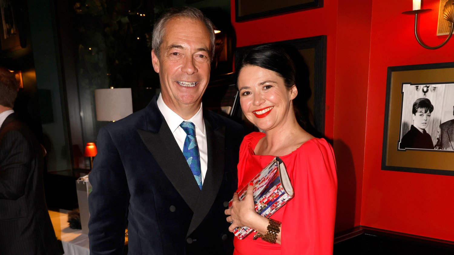 Grainne Hayes and Farage