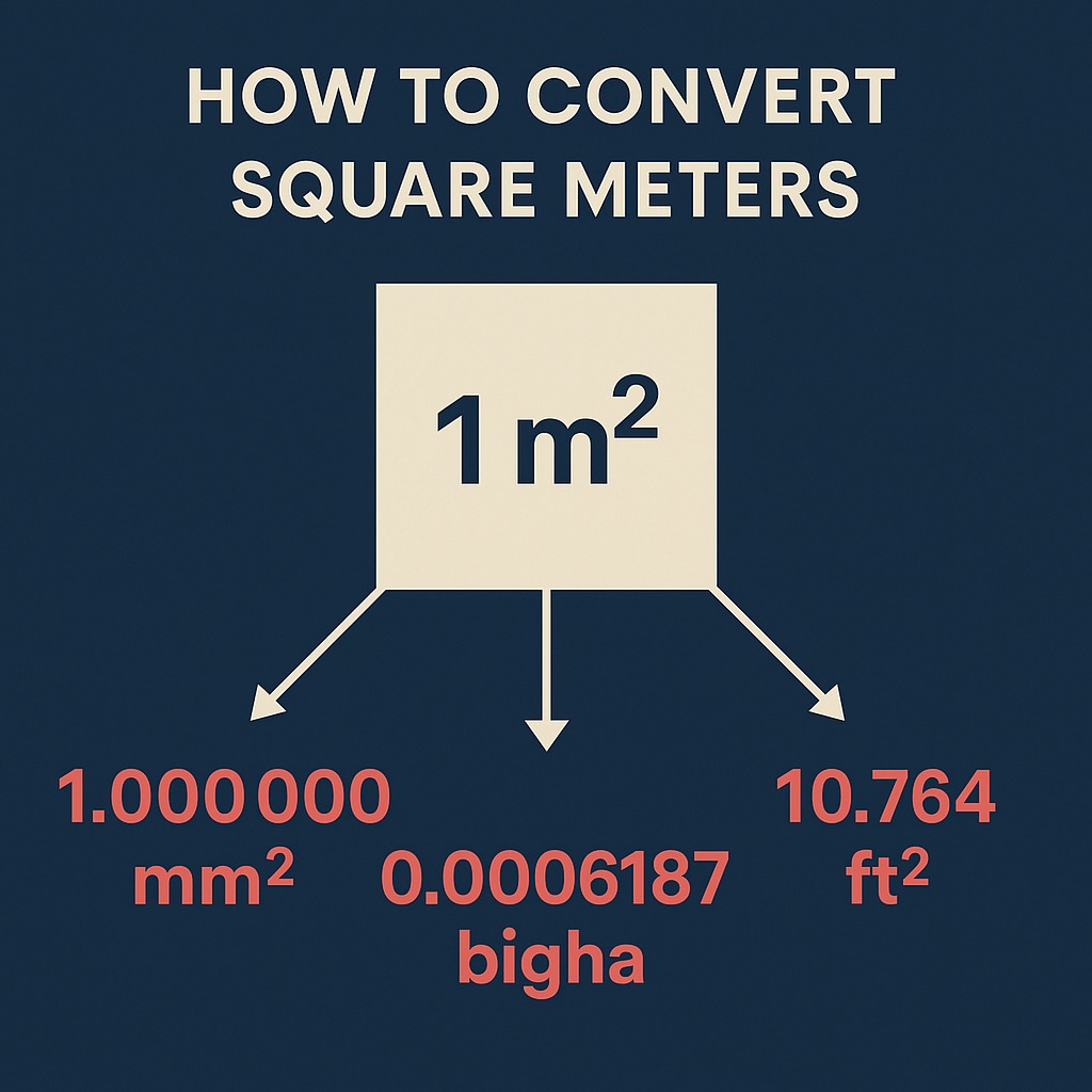 convert square meters